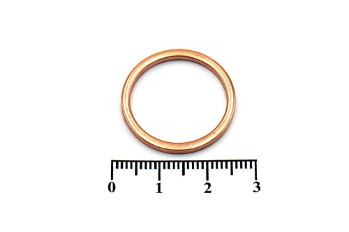 Шайба медная 20х24х2.0