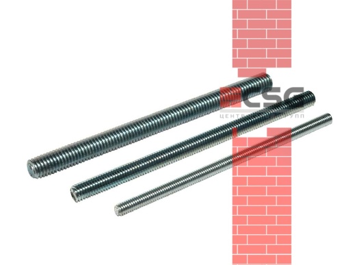 Шпилька резьбовая M8x2000 DIN 975 оцинк. (1шт.)