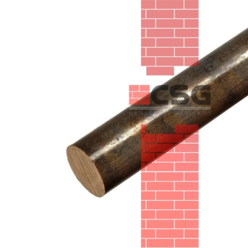 Круг бронзовый 30 литой, марка БрОФ10-1