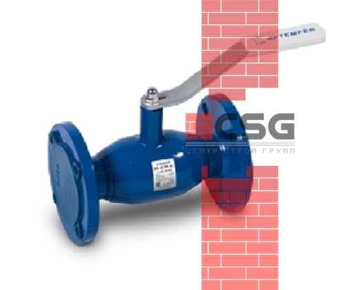 Кран шаровый стальной Ду65 Ру25 фланцевый Temper 28420065, DN 65