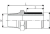Универсальный переходник ПЭ-латунь с нар. резьбой d32x1″