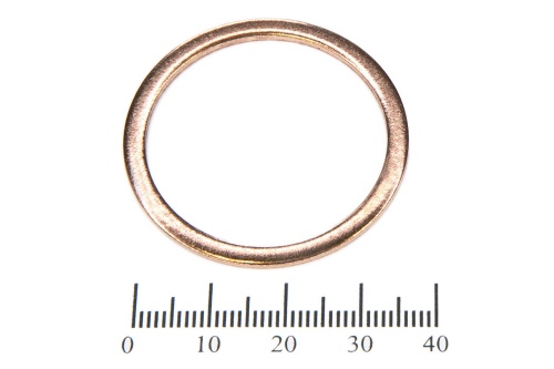 Шайба медная 33х39х1.5