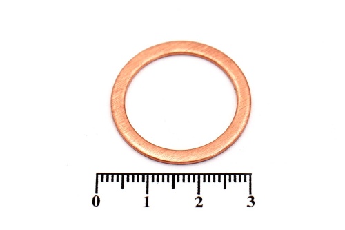 Шайба медная 22х28х1.0