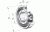Подшипник SKF 6210 2RS (180210) 50*90*20мм (шт)