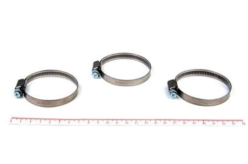 Хомут червячный 40-60/9 нерж. W2 (AISI 430)