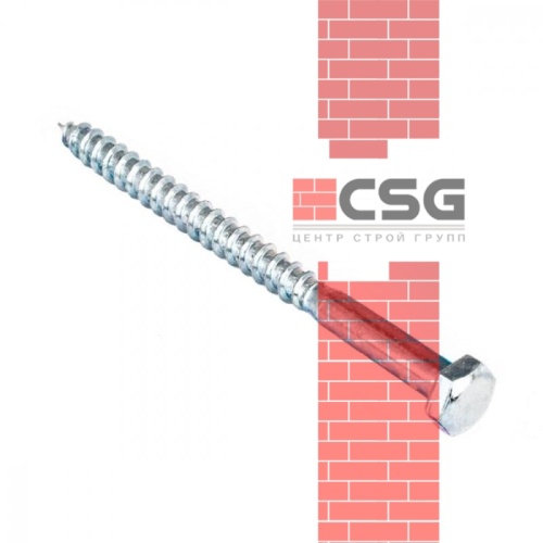 Шуруп глухарь шестигранный Голова 6x80 ОЦ (1 000шт) арт.1191845 